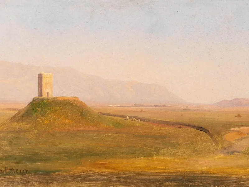 1806-Gabriel Prieur - Paesaggio